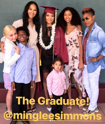 Kimora Lee Simmons, Russell Simmons Celebrate Daughter Ming Lee’s Graduation